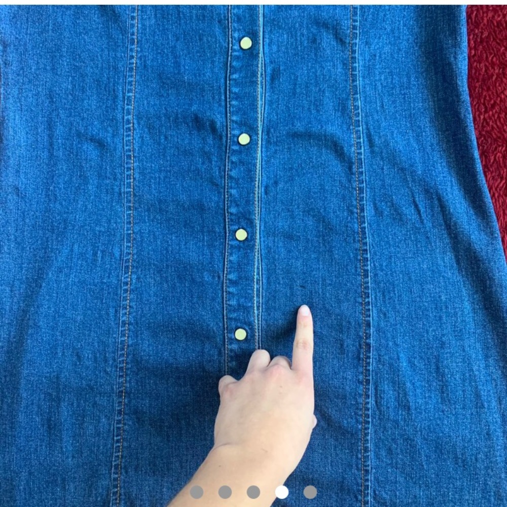 Denim dress by Rampage - Picture 4 of 4